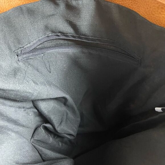 Beverly Hills polo club two tones Brown  faux leather tote/shoulder bag - Picture 10 of 11